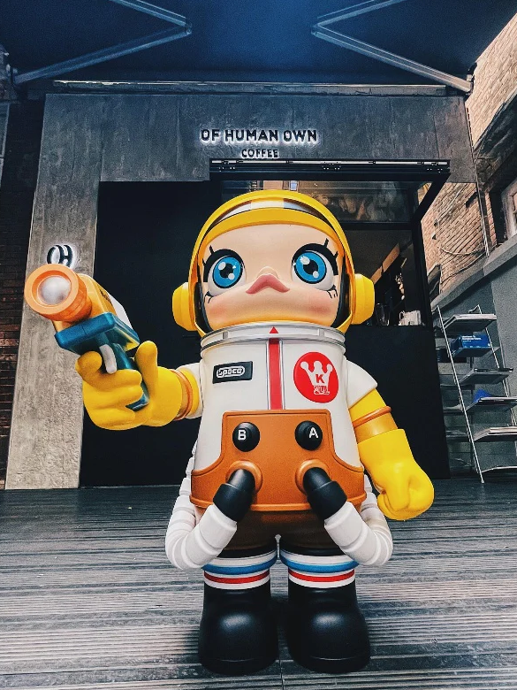 Pop Mart Mega Collection Space Molly X Sponge Bob 1000%