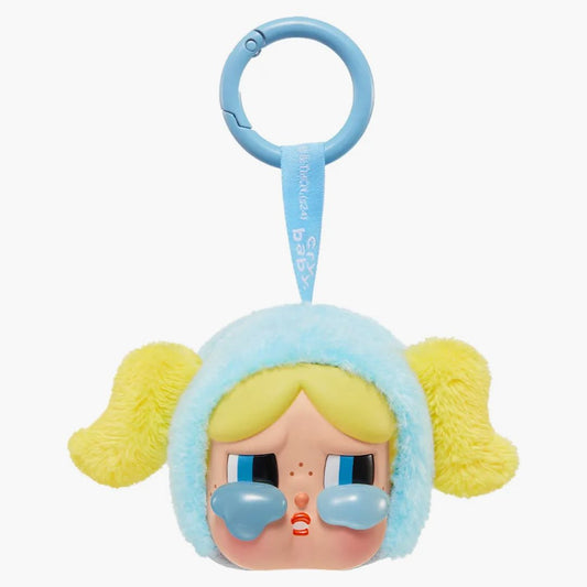 Pop Mart Crybaby X Powerpuff Girls Series Bubbles Vinyl Face Plush