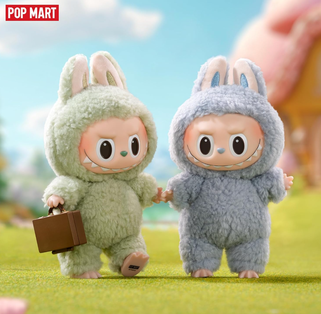 Pop Mart Labubu The Monsters Tasty Macarons Sea Salt Cocount Vinyl Pluszowy Wisiorek